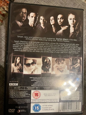 Orphan Black Season 1 Boxset DVD σαν καινούργιο