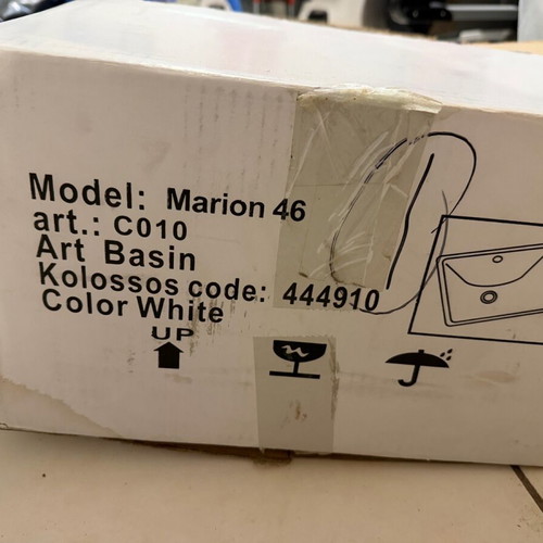 Marion undercounter basin new 47x34.5x17cm, set of 2 pieces