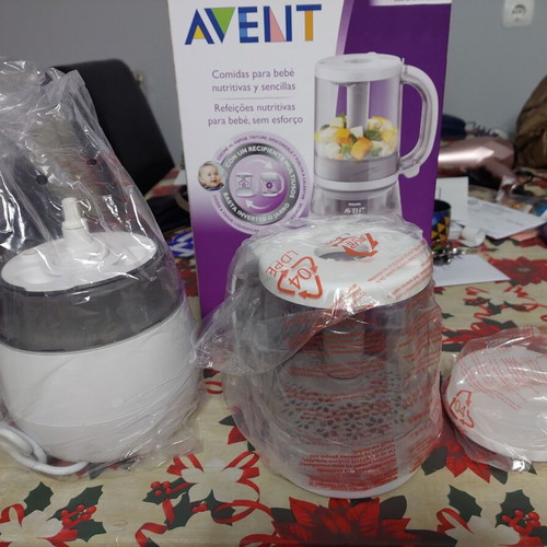 Avent Philips ατμομάγειρας και μπλέντερ αμεταχείριστο