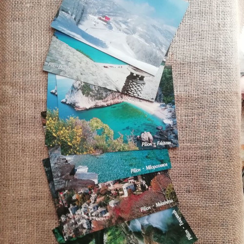 Card postal photos Pilio 7 pieces like new