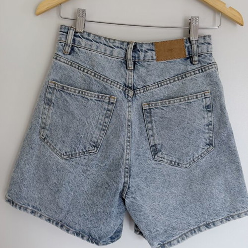 Jean shorts Zara size 34 like new, blue