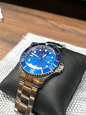 Dugena Diver XL Blue 4461003 Unisex Watch New