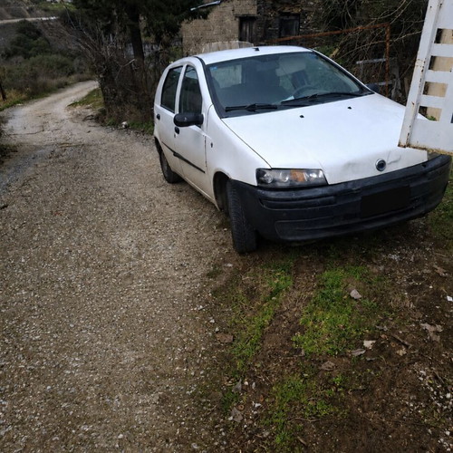Fiat Punto used, gas, manual, white, recent service