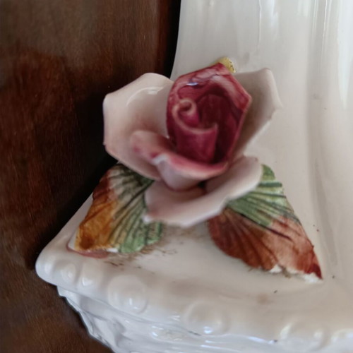Vintage decorative wall fountain from Italian ceramic like new