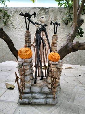 Jack Skellington figure 3D printed, 30 cm, Nightmare Before Christmas, Tim Burton