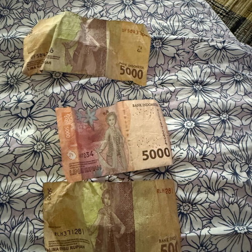 Indonesian banknotes, pack