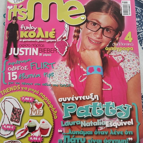 Magazines with Patty 2010 & 2011 like new, with posters and autographs