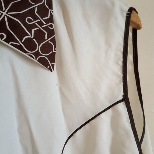 German full-length kitchen apron new, nylon, extra large