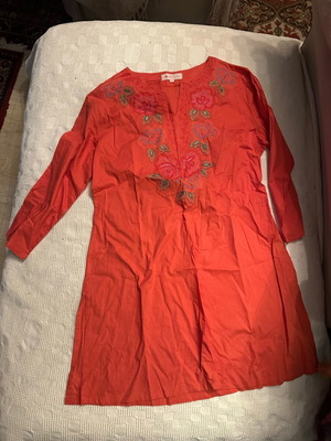 Red women's shirt size M used