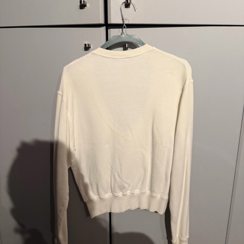 Dsquared2 sweatshirt size M used, white with stain