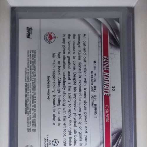 Karim Konate Red Inferno RC Salzburg card like new