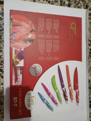 Kitchen knife set, new