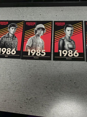 Stranger Things κάρτες σαν καινούργιο