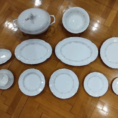 Kaiser Romantica porcelain dinner set, 74 pieces, West Germany