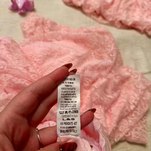 Crop blouse and maxi skirt set new, pink, unworn