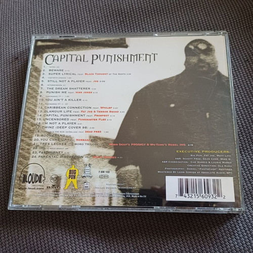 Big Punisher Capital Punishment CD άλμπουμ μεταχειρισμένο, hip-hop
