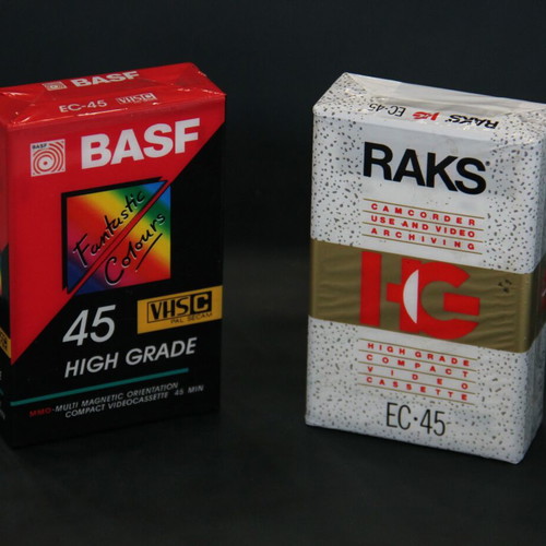 EC 45 VHS-C sealed, 2 pieces