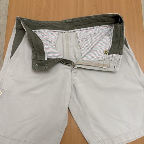 Prince Oliver bermuda shorts, white, size L