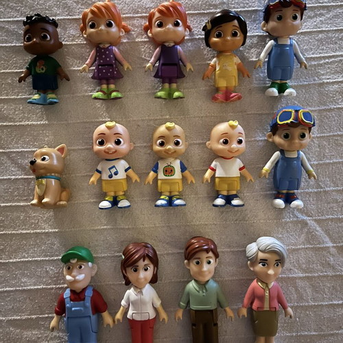 Cocomelon figures used, full set or single pieces