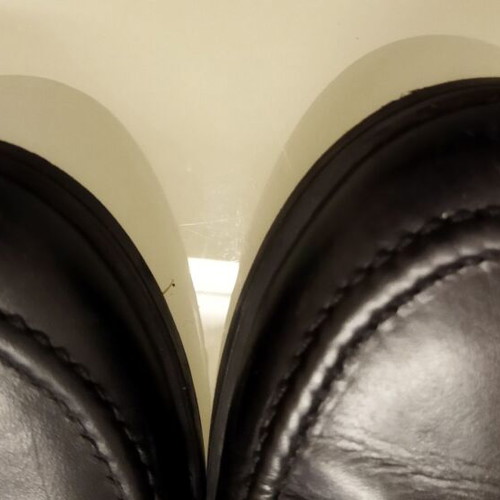 Florsheim leather boots like new, size 46, black