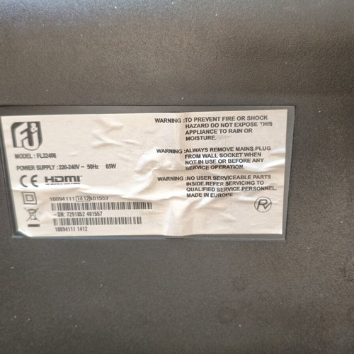 F&U FL32408 LED TV like new