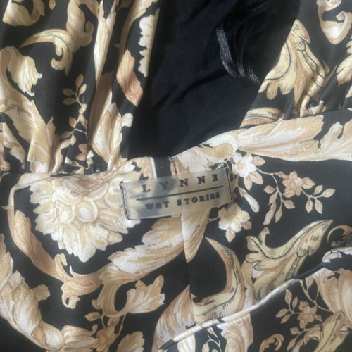 Lynne one-piece swimsuit like new, black and gold, size M