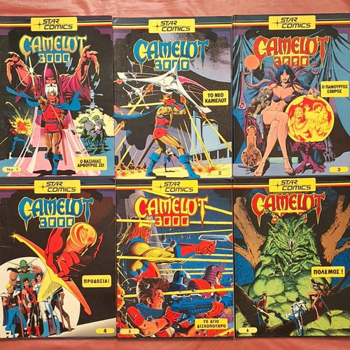 Camelot 3000 comic series like new, complete set of 6 issues