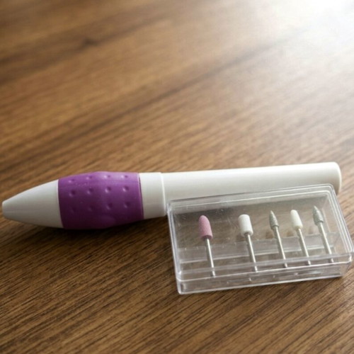 Portable Nail Drill with Batteries like new