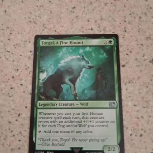 torgal mtg card Torgal, A Fine Hound [208] [FINAL FANTASY] [Foil]  Face to Face Games block) element.class Torgal, A Fine Hound [FINAL