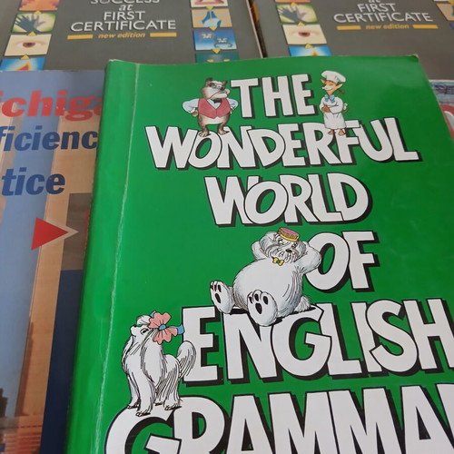 English language books, pack