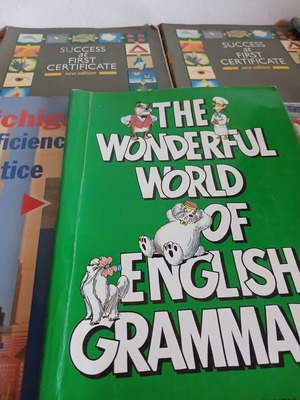 English language books, pack