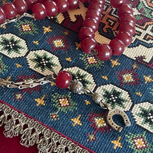 Worry beads from red Faturan like new