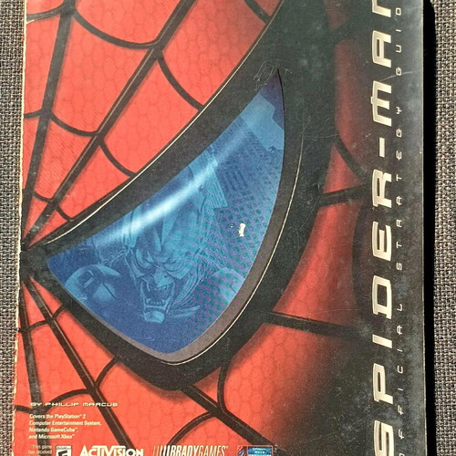 Spider-Man official strategy guide used for Ps2, Xbox, GameCube