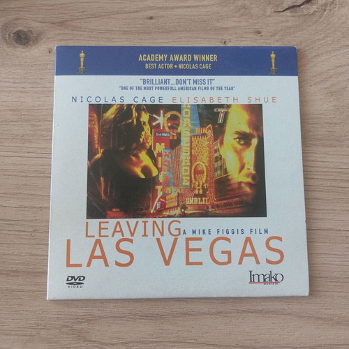 Leaving Las Vegas DVD new, romance drama with Nicolas Cage