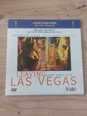 Leaving Las Vegas DVD new, romance drama with Nicolas Cage