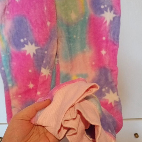 Unicorn one-piece pajama suit like new, size M