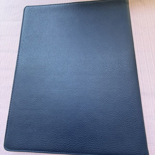 Classic blue A4 organizer folder with Interamerican logo