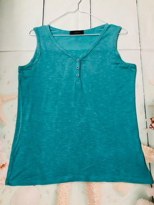Guodil blouse used, size M, green