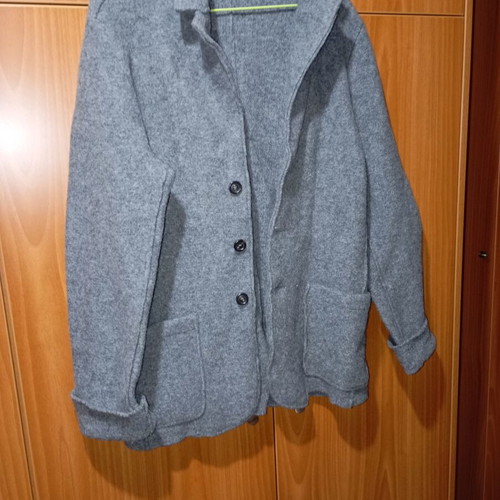 Wool cardigan Benetton new, gray, size XL