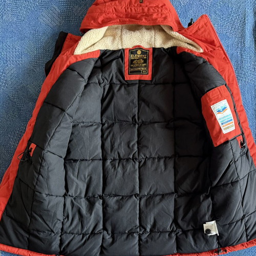 Element Explorer Parka men's winter jacket, orange