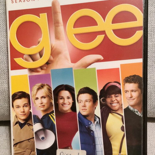 Glee complete series seasons 1-4, 26 DVDs like new with Greek subtitles
