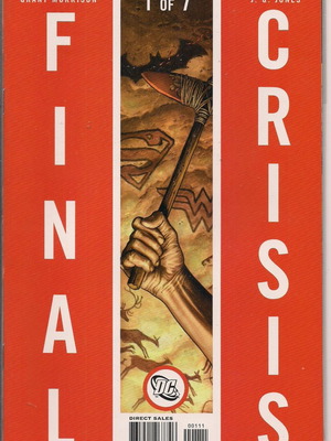 Final Crisis comic used, DC Comics, English (2008)