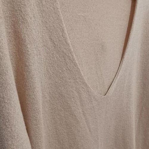 Women's knitted top like new, size L-XL, beige gold