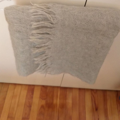 Vintage mohair wool scarf in like new condition