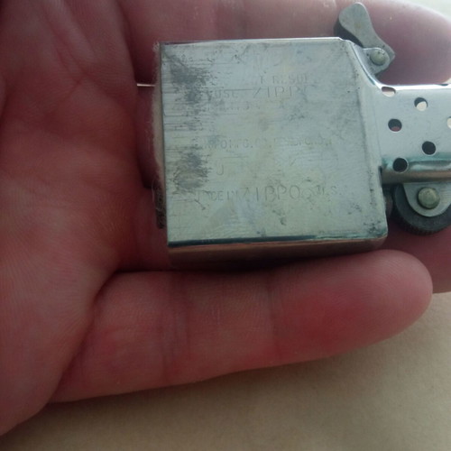 Zippo lighter with Immersion logo