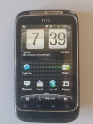 HTC Mini smartphone used, black, Android system