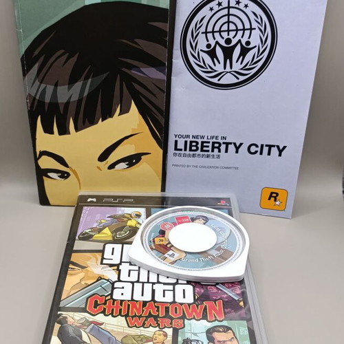 GTA Chinatown Wars for PlayStation Portable (PSP) like new, rare