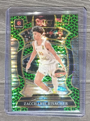 Zaccharie Risacher 5/5 Concourse ASVEL basketball card