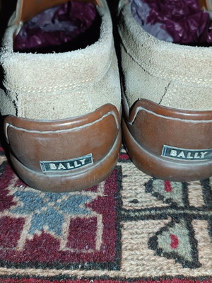 Bally shoes used, beige, original, size 39-39.5