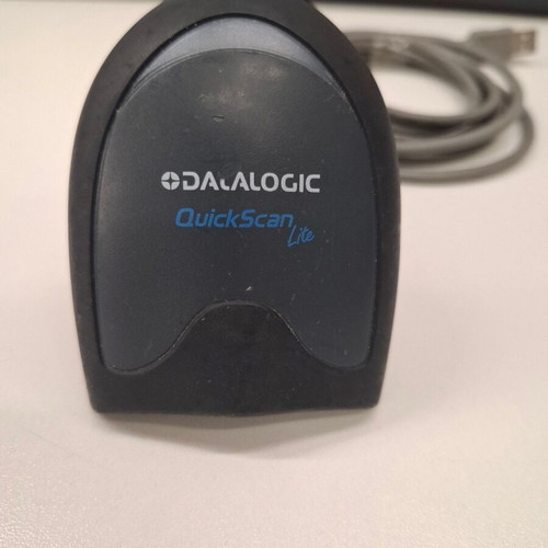 Datalogic Quickscan Lite QW2120 handheld scanner used, wired, 1D barcode